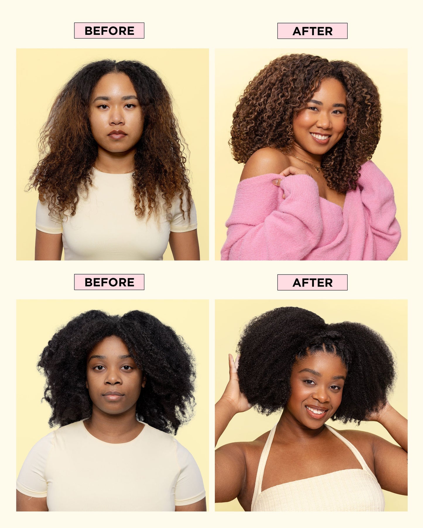 Design.Me Bounce.Me Curl Mousse – Alcohol-Free 48-Hour Definition & Frizz Control