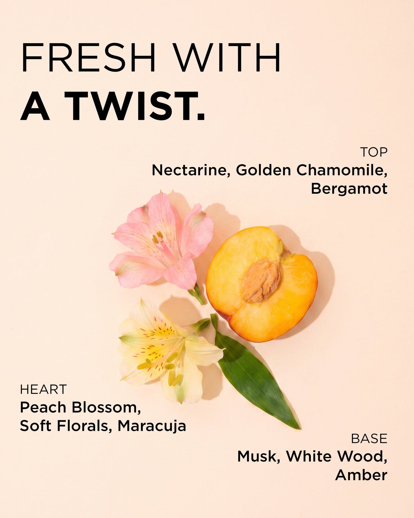 Design.Me Hold.Me Hair & Body Fragrance Mist – Nectarine, Peach Blossom & Amber 25ml