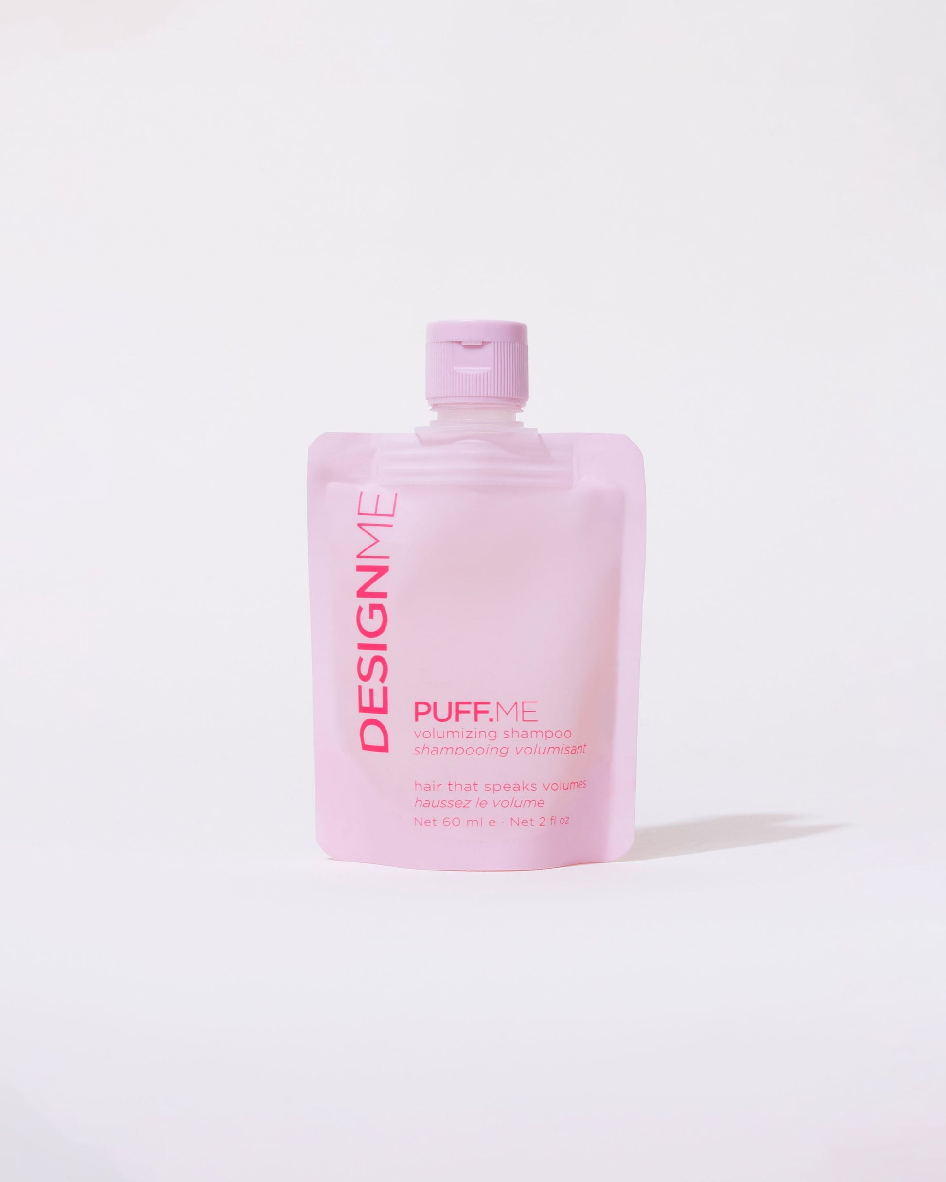 Design.Me Puff.Me Volumizing Shampoo – Sulfate-Free Cleanse for Weightless Body – Discovery • 60ml