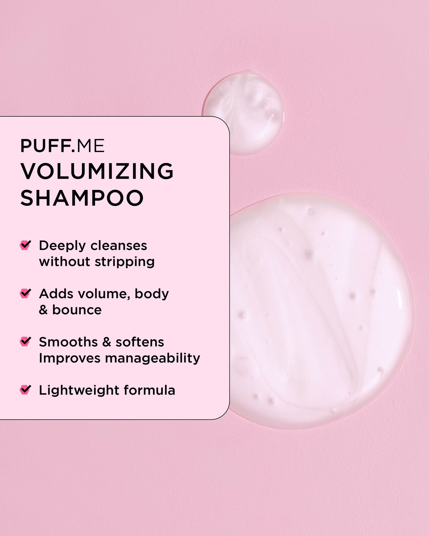 Design.Me Puff.Me Shampoo & Conditioner Duo | 2 × 300ml