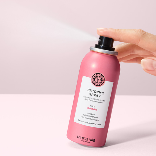 Maria Nila Extra Strong Hold Spray with Vanilla Scent