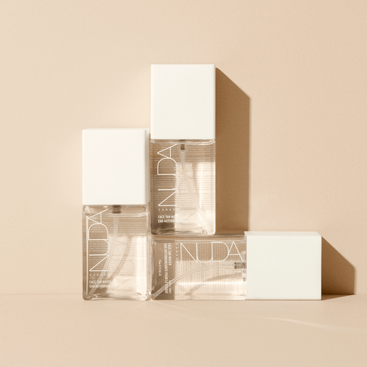 Eau autobronzante pour le visage Moyen à foncé