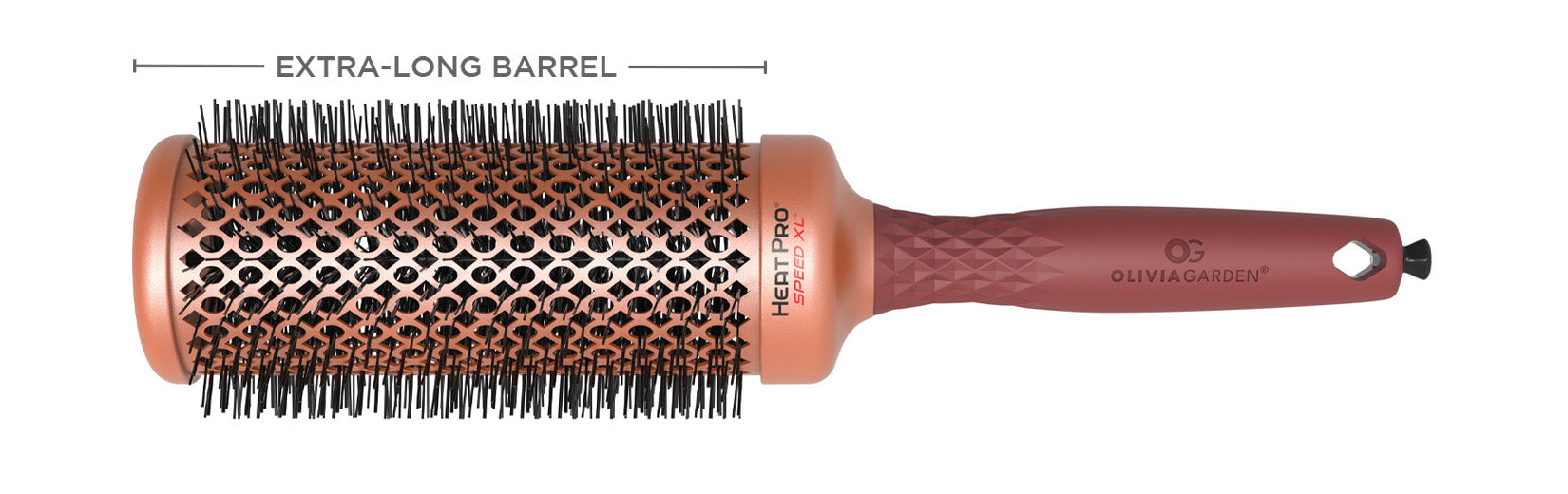 Olivia Garden HeatPro Speed XL Round Brush – 52 mm