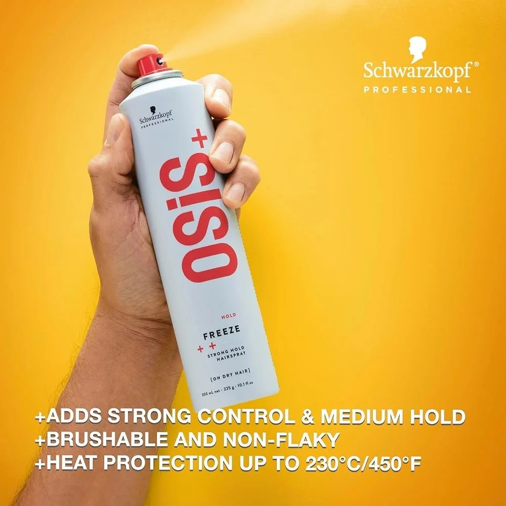 OSiS+ Freeze – 300ml Medium Hold Hairspray