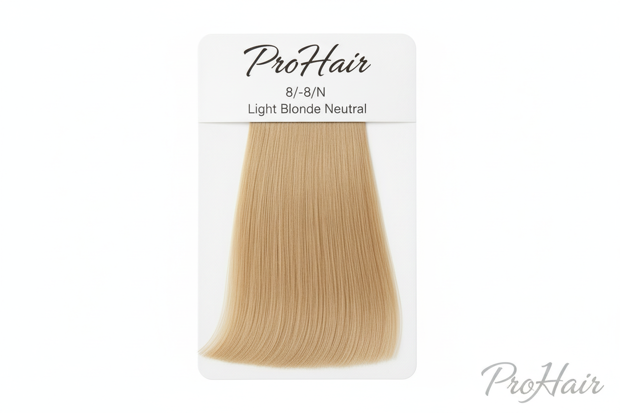 8/-8/N — Light Blonde / Neutral