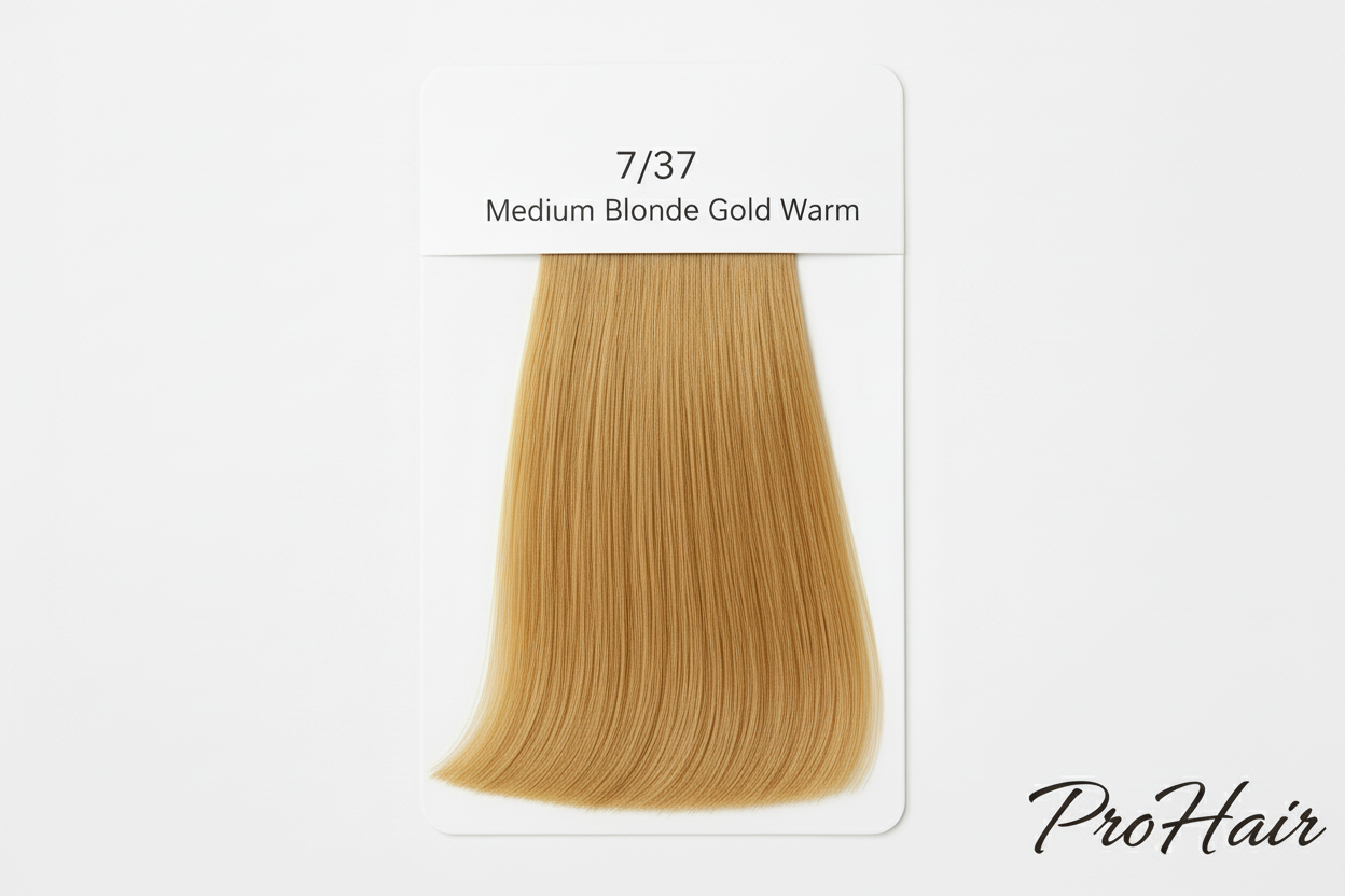 7/37 (7/GW) — Medium Blonde / Gold Warm