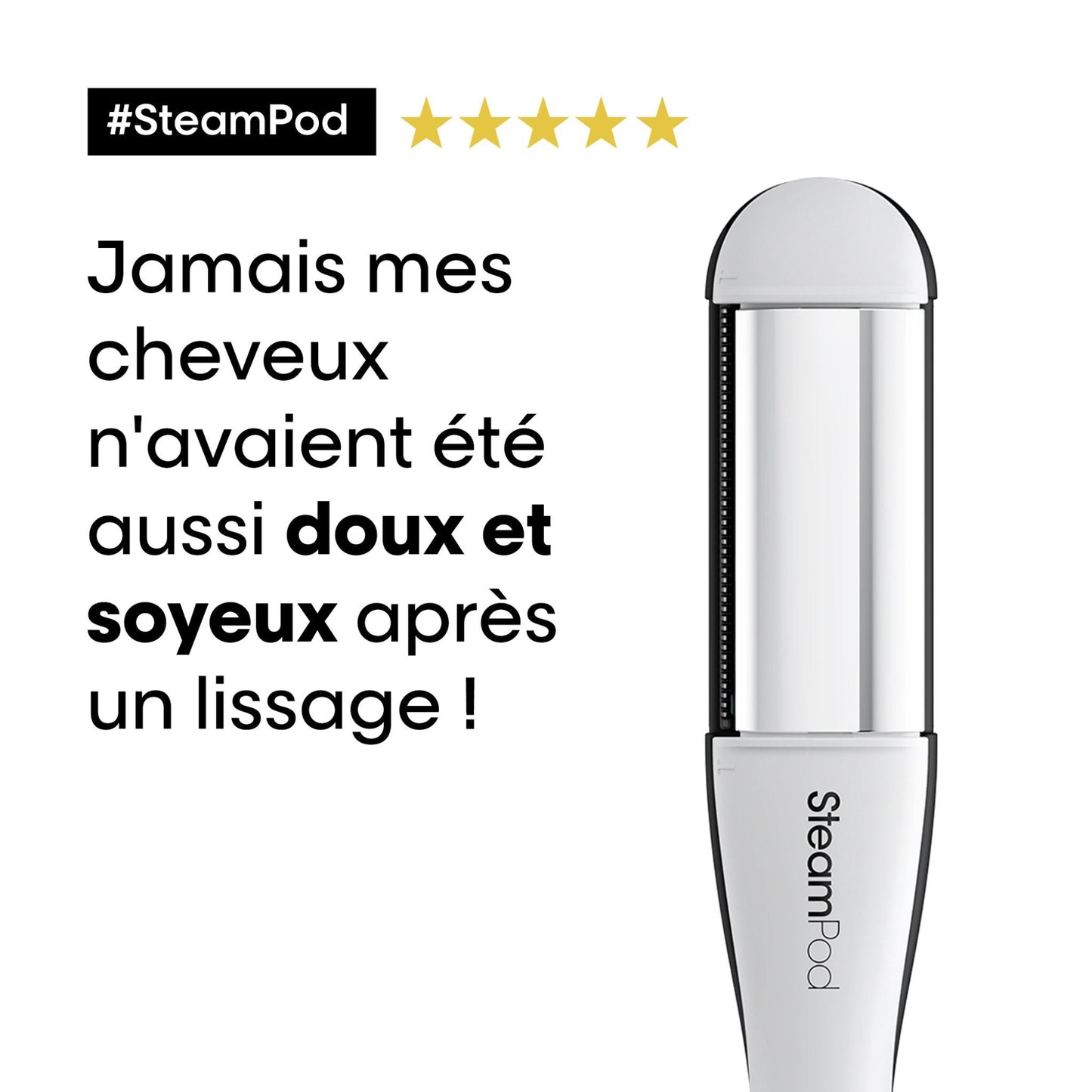 L'Or√©al. Ensemble Steampod 4.0 & S√©rum