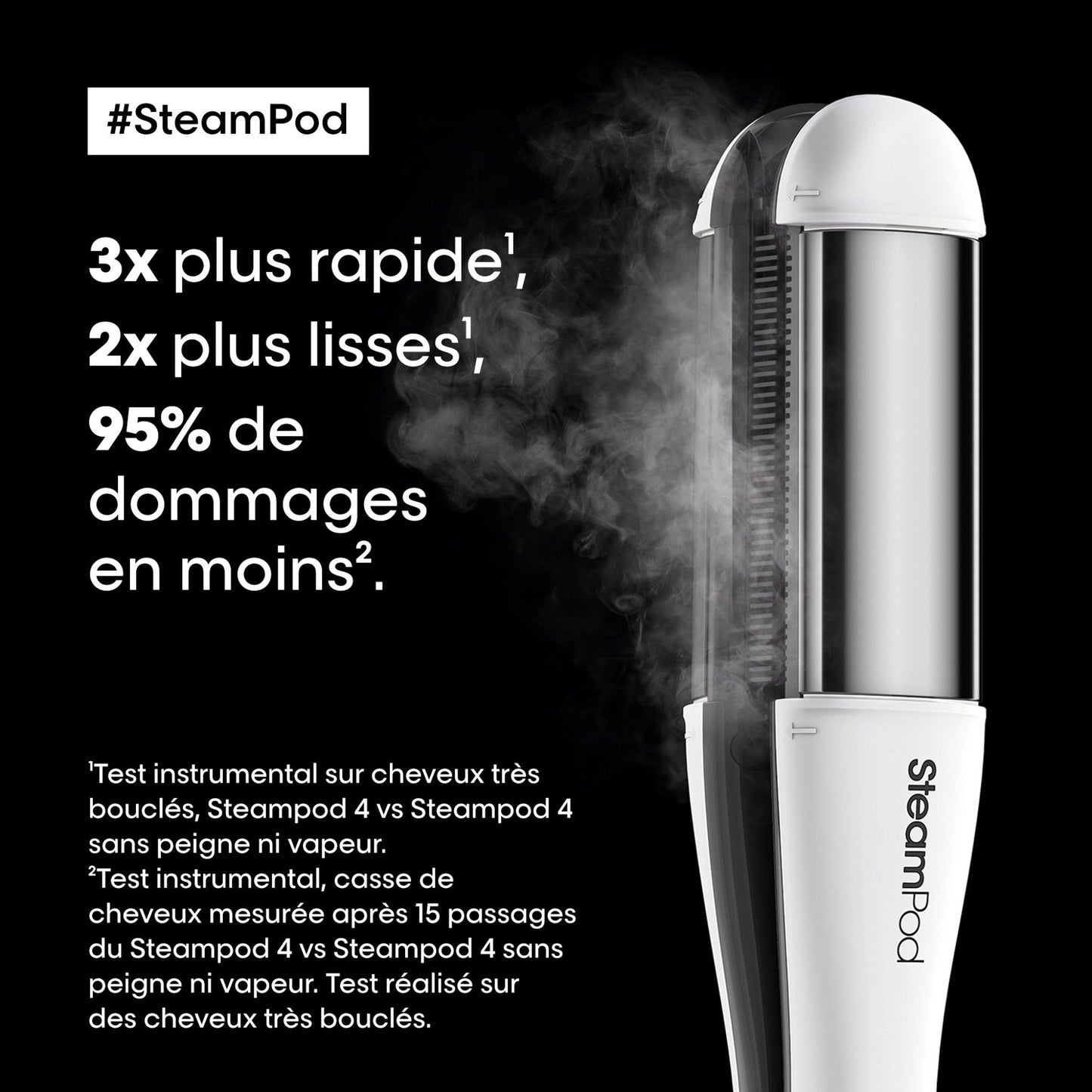 L'Or√©al. Ensemble Steampod 4.0 & S√©rum