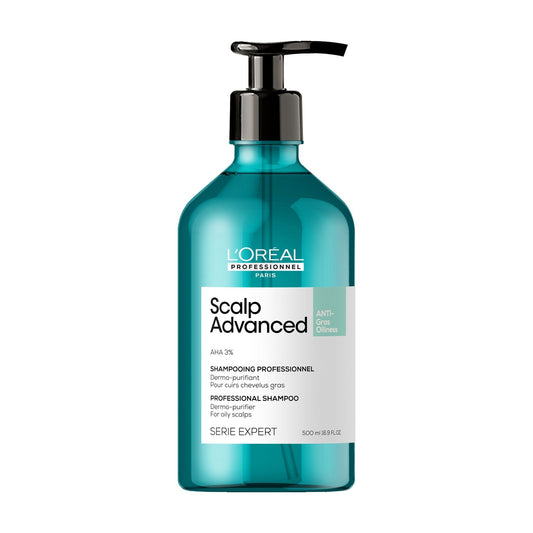 L'Or√©al. S√©rie Expert Shampoing Dermo-Purifiant Anti-Gras Scalp Advanced - 500 ml