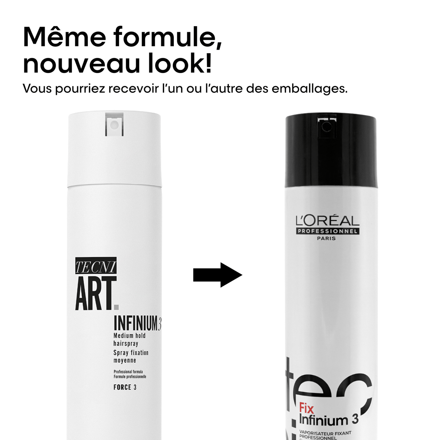 L'Or√©al. Tecni.Art Fix Laque Tenue Moyenne Infinium 3 - 289 g