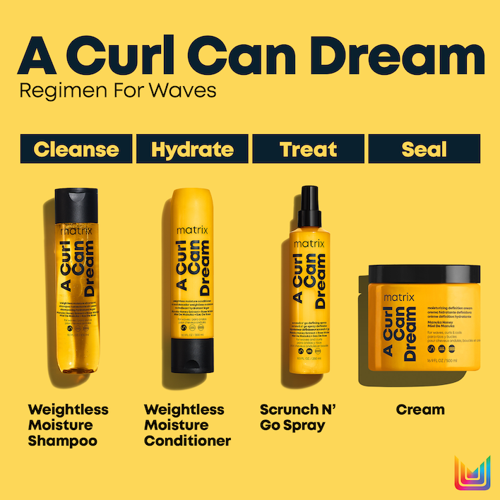 Matrix A Curl Can Dream Wave Weightless Shampoo — the A Curl Can Dream wavy-hair regimen