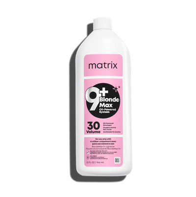 Matrix BlondeMax 9+ Developer 30 Vol – 9% Oxidant for BlondeMax Lightener 946ml