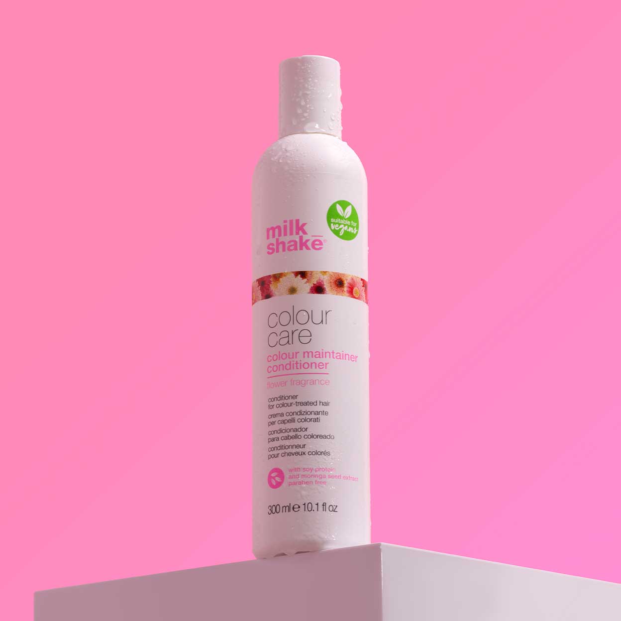 Moisturizing and protective conditioner flow