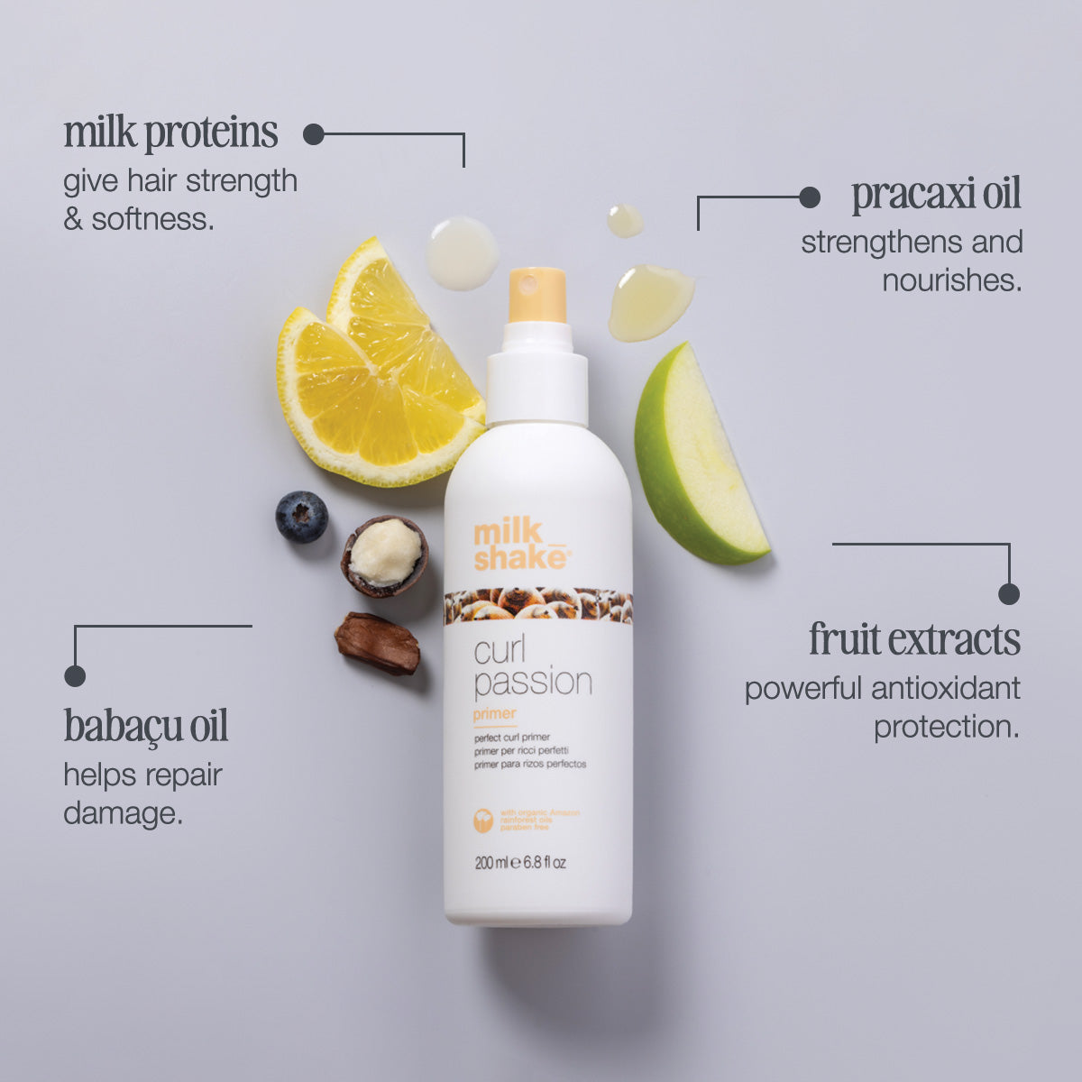 milk_shake Curl Passion Primer – Curl Prep & Detangling Base