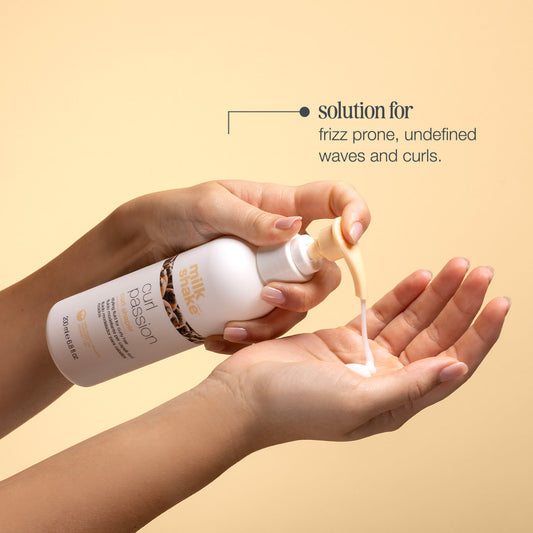 Styling cream for curly hair