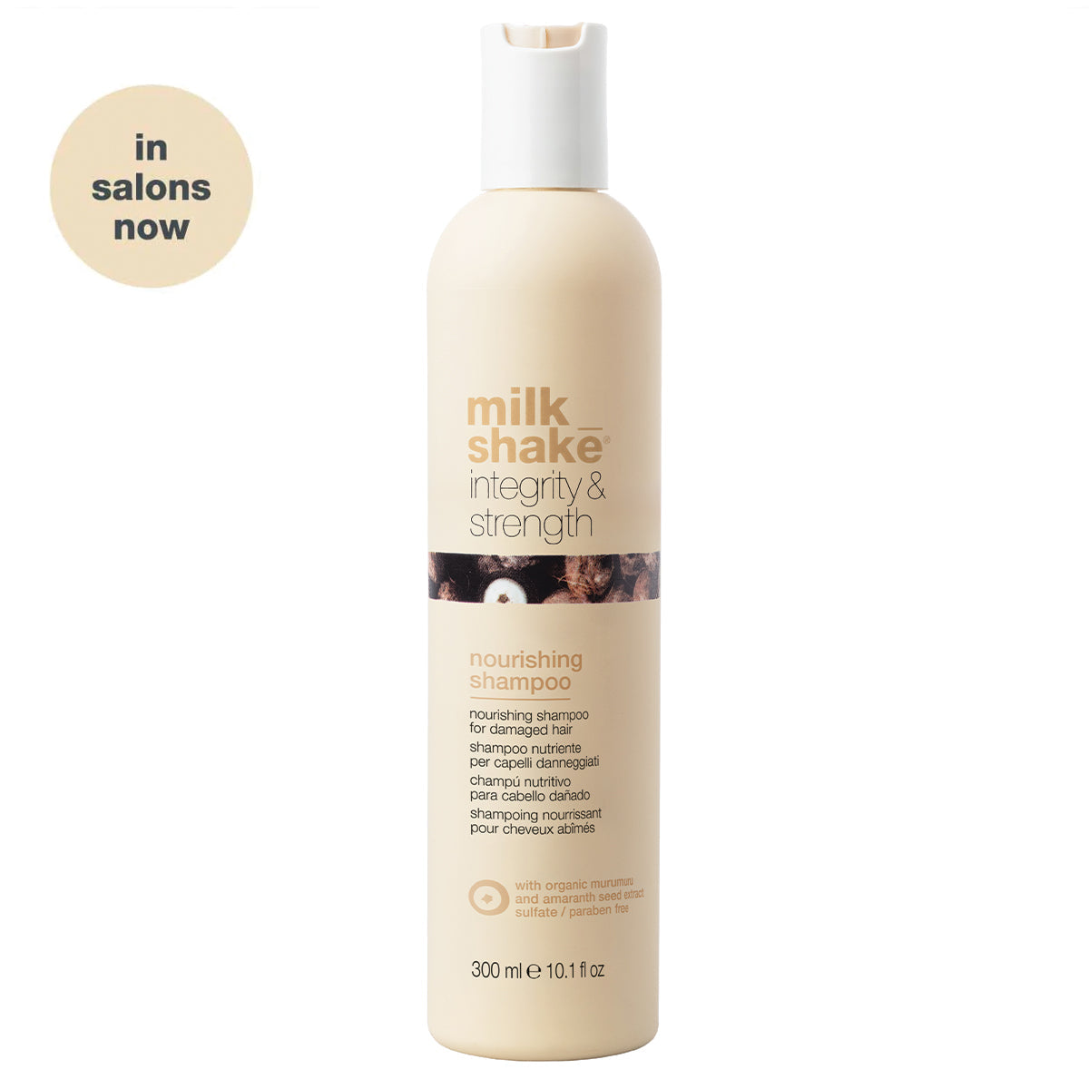 Strengthening shampoo with a plumping effect