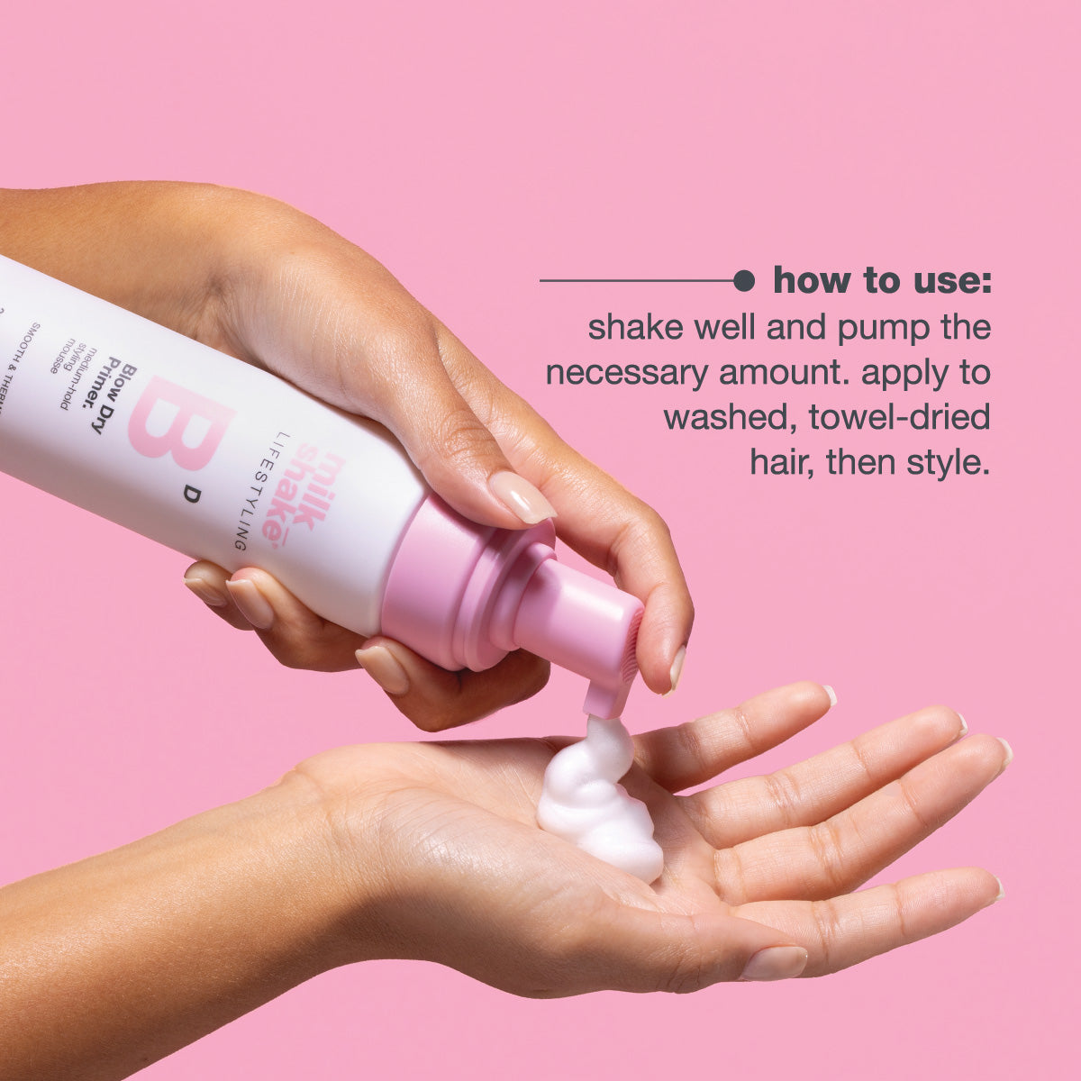 milk_shake Blow Dry Primer – Smooth Blow-Dry Base