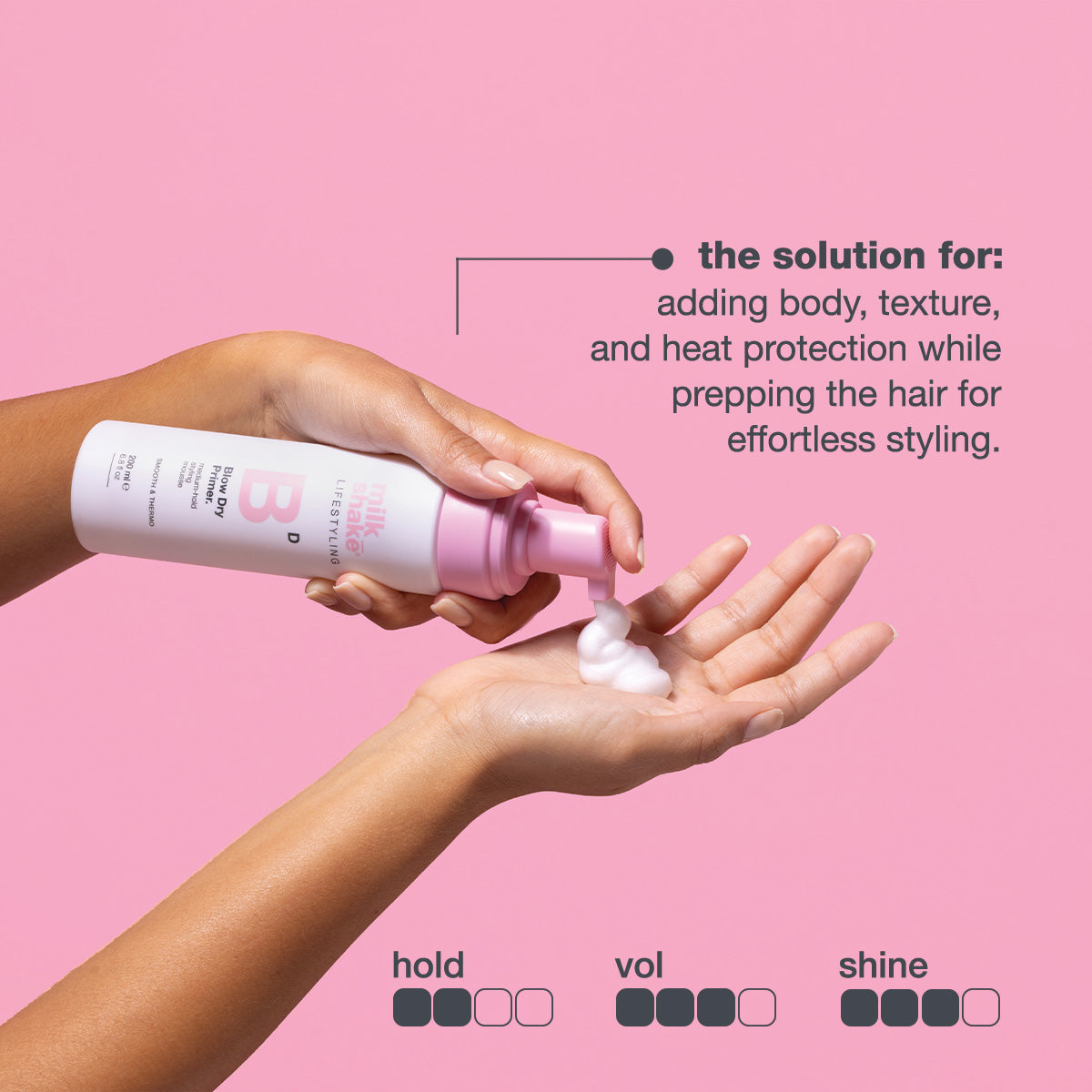 milk_shake Blow Dry Primer – Smooth Blow-Dry Base