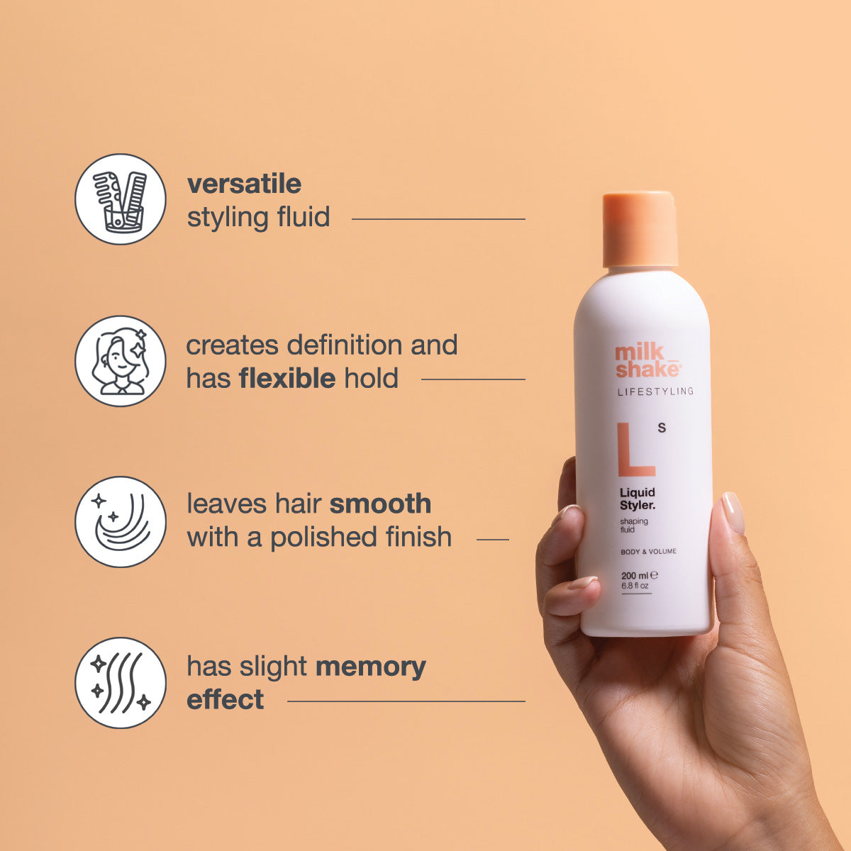 milk_shake Liquid Styler – Flexible Styling Fluid