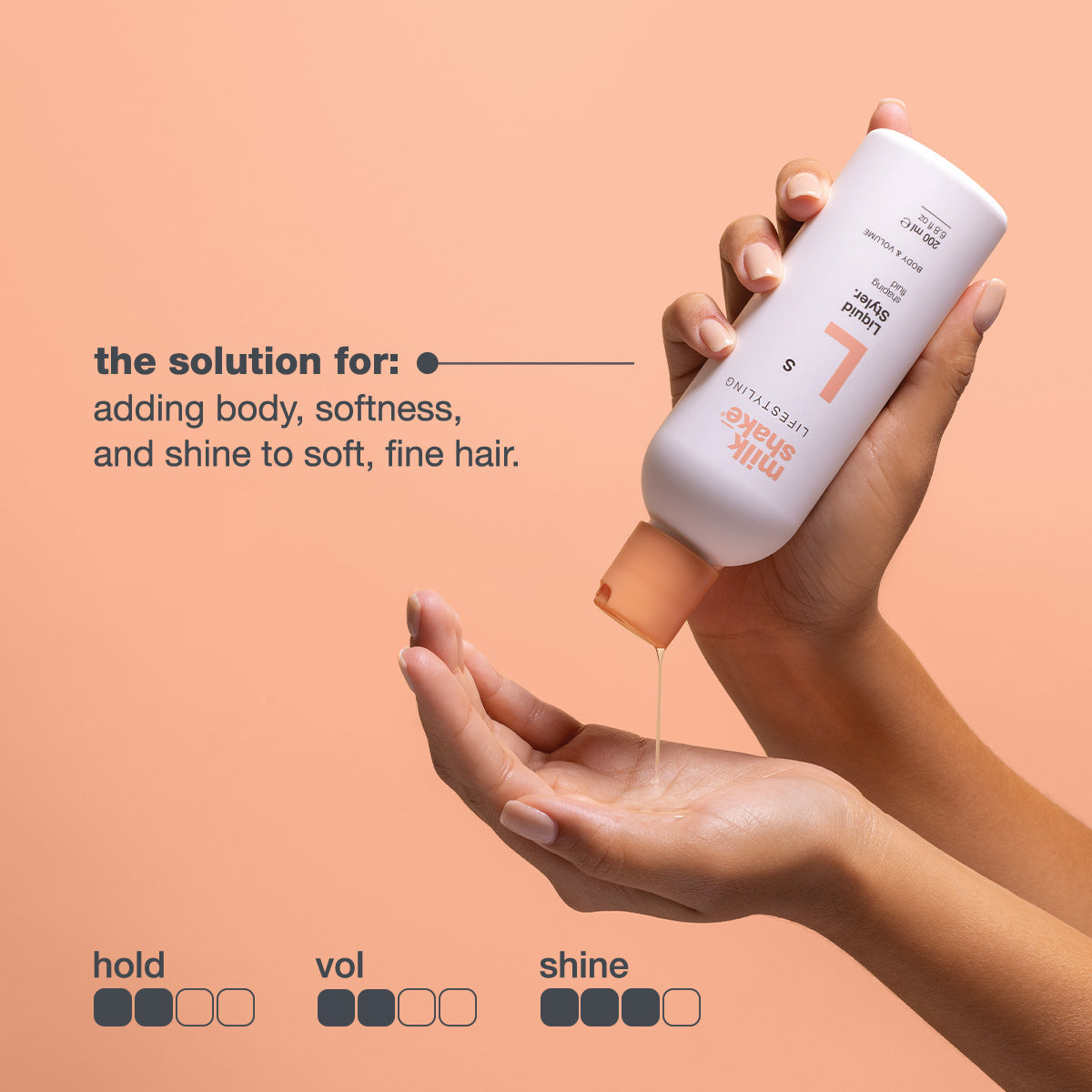 milk_shake Liquid Styler – Flexible Styling Fluid
