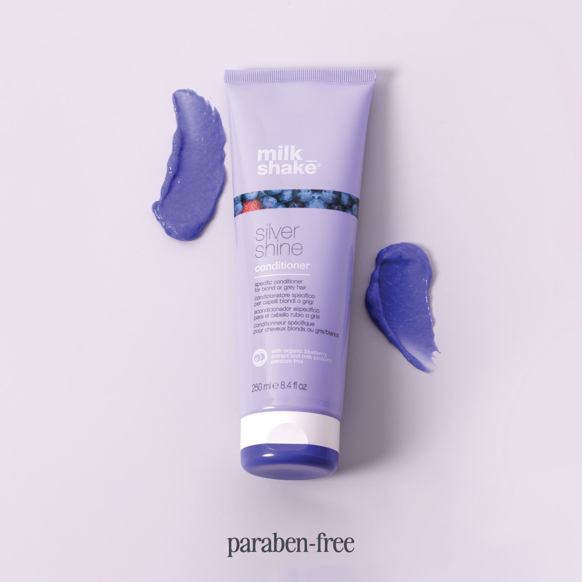 milk_shake Silver Shine Conditioner – Anti-Yellow Care for Blonde & Grey Hair