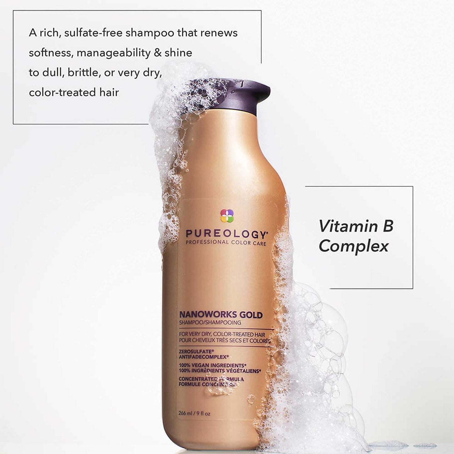 Pureology - Nanoworks Gold - Champú |33.8 oz|