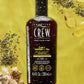 American Crew 3-in-1 Ginger + Tea scent ingredients in water