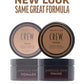 American Crew Pomade — new-look packaging card showing the current 85 g / 3 Oz tub beside the previous livery