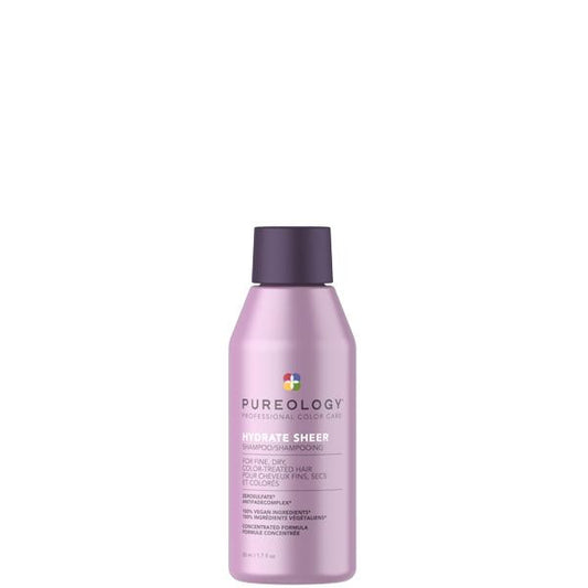 Pureology Hydrate Sheer Shampoo – Lightweight Moisture for Fine, Color-Treated Hair