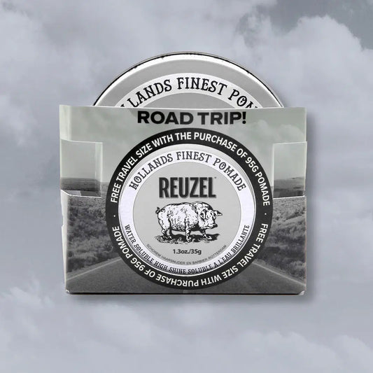 Reuzel Road Trip Clay Matte Pomade Duo – clean exact 95 g + 35 g kit