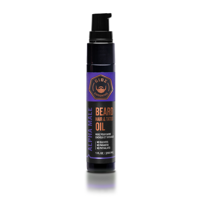 Alpha Male Beard, Hair & Tattoo Oil