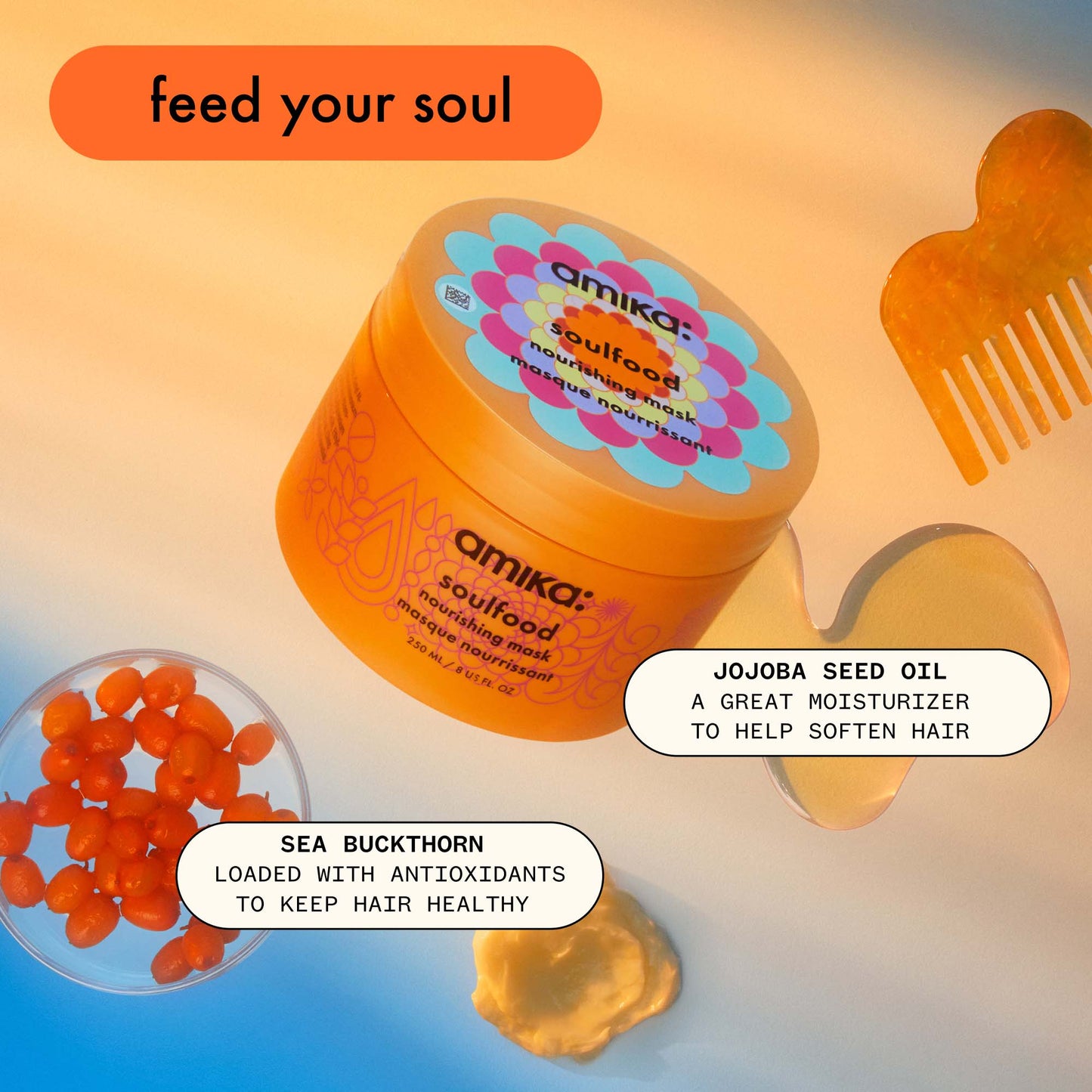 Amika - Soulfood - Masque Nourrissant |16.9 oz| 