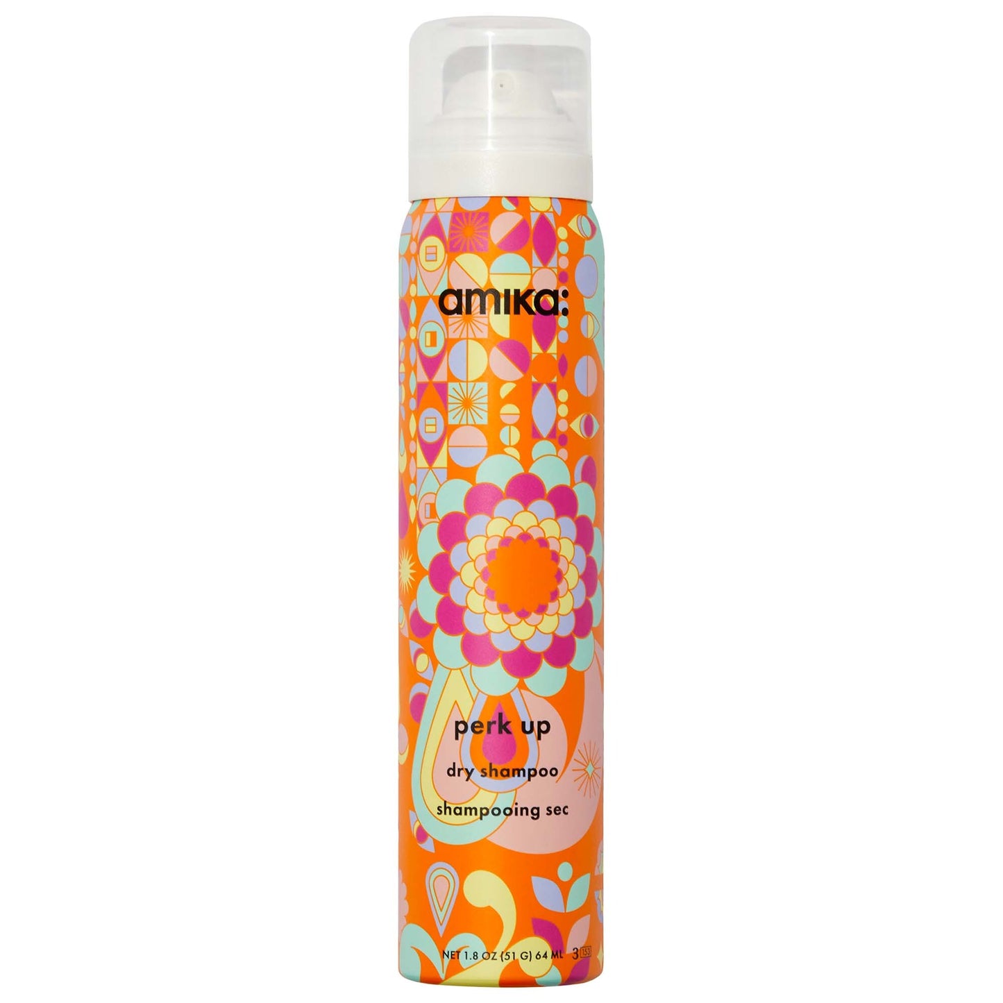 Amika Perk Up – Talc‑Free, Oil‑Absorbing Volume Dry Shampoo