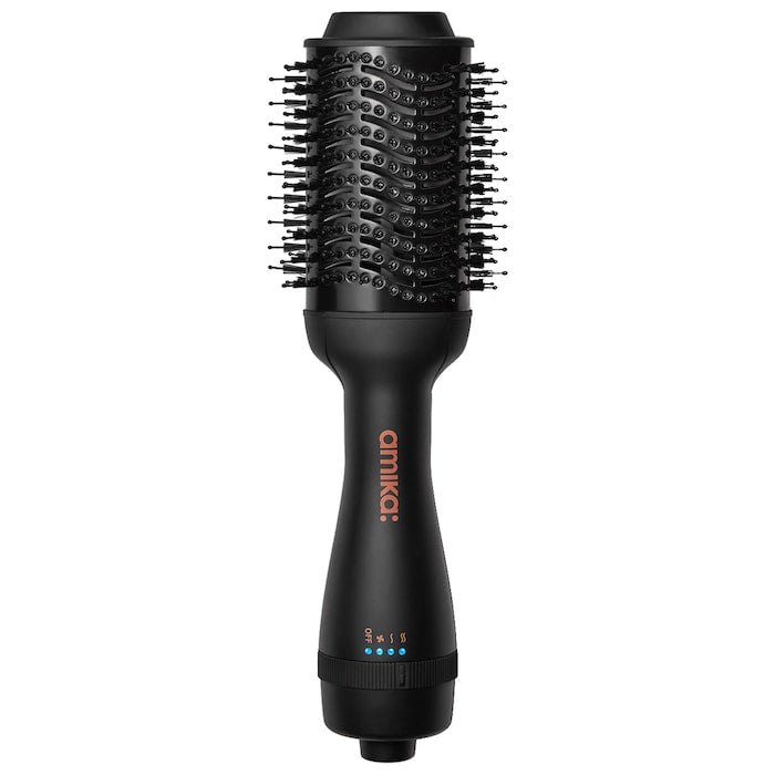 Amika Hair Blow Dryer Brush 2.0 - Ultimate Shine & Volume Tool
