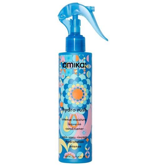 Amika Hydro Rush – Moisture-Boosting Leave‑In Conditioner for Dry, Frizz-Prone Hair (6.7 oz)