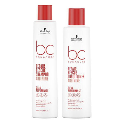 Bonacure Repair Rescue Shampoo & Conditioner – Reverses 3 Years of Damage & Restores Hair Strength | Bonacure | ProHair.ca