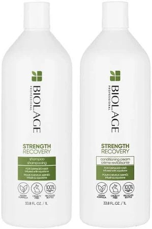 Biolage Strength Recovery Shampoo & Conditioner Duo | Biolage | ProHair.ca