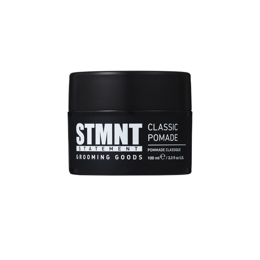 STMNT Classic Pomade 100ml — 100 ml jar, current packaging, official packshot