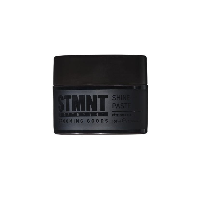 STMNT Shine Paste 100ml — 100 ml jar, angled view