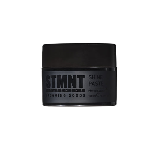 STMNT Shine Paste 100ml — 100 ml jar, angled view