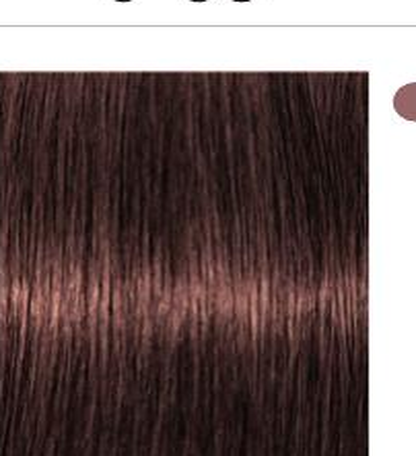 Schwarzkopf IGORA Royal Permanent Hair Colour — shade 5-68 Light Brown Chocolate Red on a hair strand