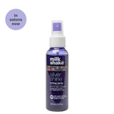 milk_shake Silver Shine Toning Spray – Leave-In Anti-Yellow for Blonde & Grey Hair