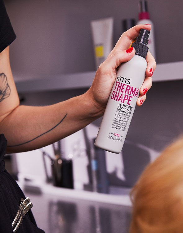 KMS ThermaShape Hot Flex Spray – 200ml — official KMS product image 2