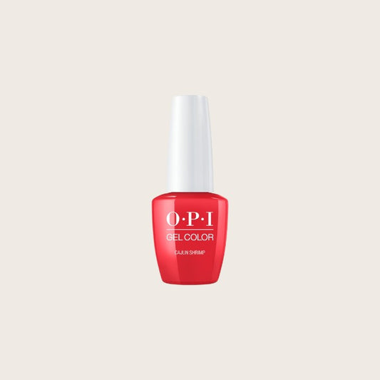 OPI GelColor Cajun Shrimp - Vibrant Long-Lasting Gel Polish