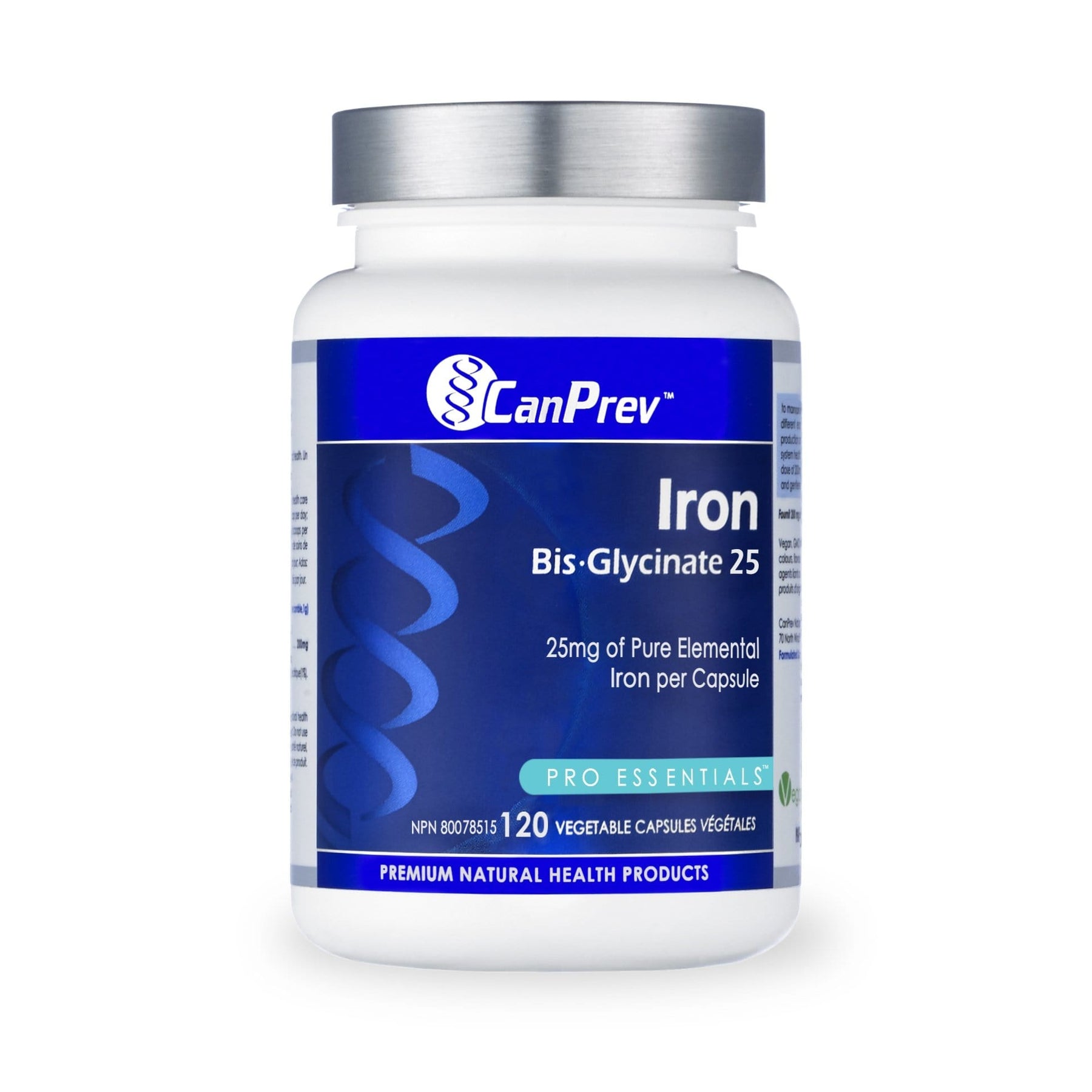 Canprev Iron Bis-Glycinate 25 - by CanPrev |ProCare Outlet|