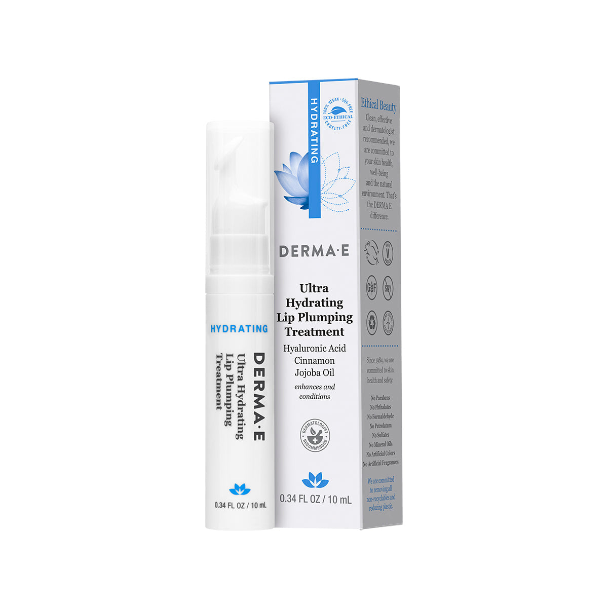 Ultra Hydrating Lip Plumping Treatment - by DERMA E |ProCare Outlet|