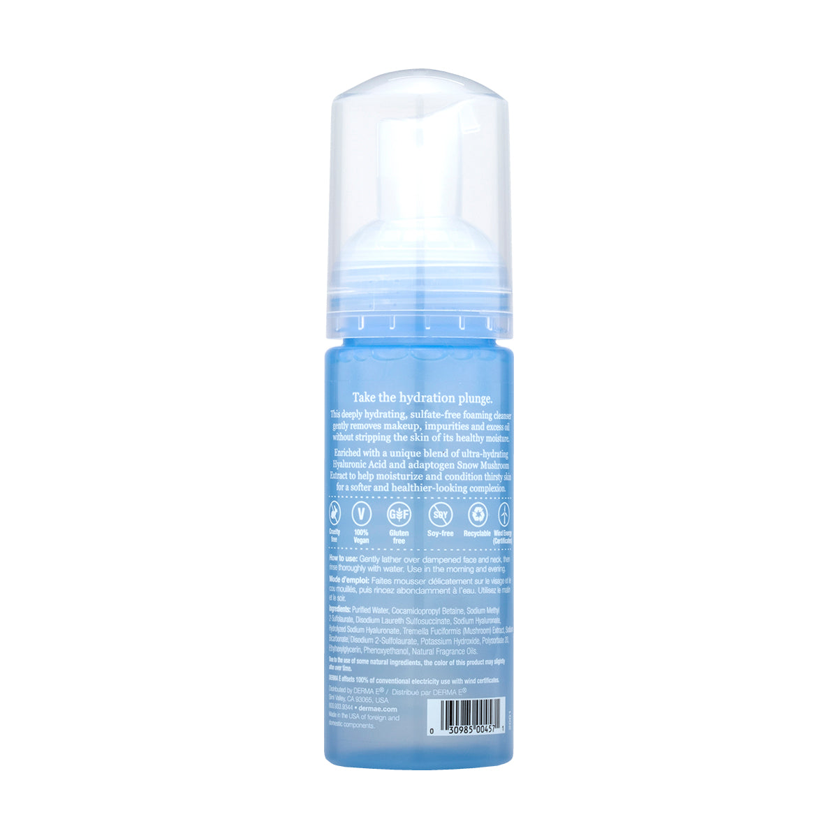 Hydrating Facial Alkaline Cloud Cleanser - by DERMA E |ProCare Outlet|