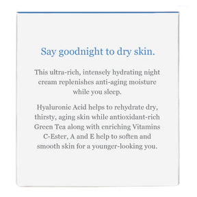 Hydrating Night Cream - by DERMA E |ProCare Outlet|