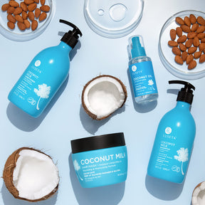 Coconut Milk Bundle - 4pcs Hair Care Bundle 16.9oz - ProCare Outlet by Luseta Beauty
