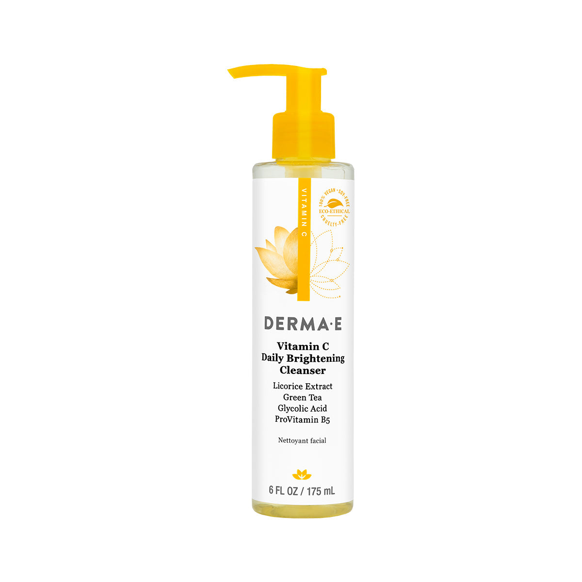 Vitamin C Brightening Cleanser | 175ml| - by DERMA E |ProCare Outlet|